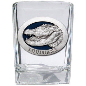 Alligator W/ Louisiana Square Shot - Heritage Metalworks, Inc.