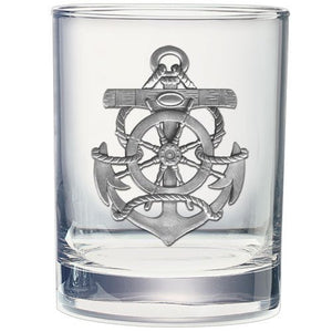 Anchor Double Old Fashioned Glass - Heritage Metalworks, Inc.