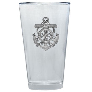 Anchor Pint Glass - Heritage Metalworks, Inc.