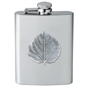 Aspen Leaf Flask - Heritage Metalworks, Inc.