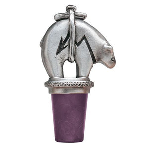 Bear Fetish Bottle Stopper - Heritage Metalworks, Inc.
