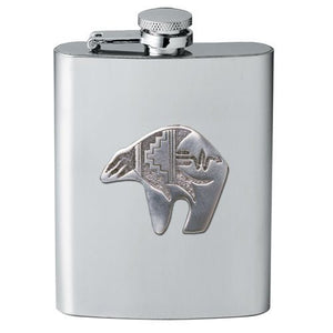 Bear Fetish Flask - Heritage Metalworks, Inc.