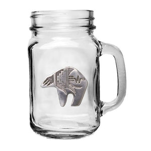 Bear Fetish Mason Jar Mug - Heritage Metalworks, Inc.
