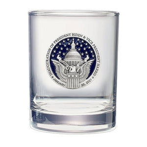 Biden & Harris Inauguration Double Old Fashioned Glass - Heritage Metalworks, Inc.