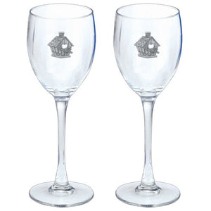 Birdhouse Goblets (Set Of 2) - Heritage Metalworks, Inc.