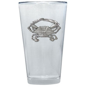 Blue Crab Pint Glass - Heritage Metalworks, Inc.