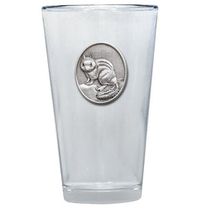 Chipmunk Pint Glass - Heritage Metalworks, Inc.