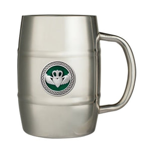 Claddagh Keg Mug - Heritage Metalworks, Inc.