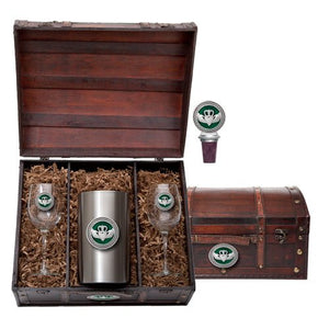 Claddagh Wine Chest Set - Heritage Metalworks, Inc.
