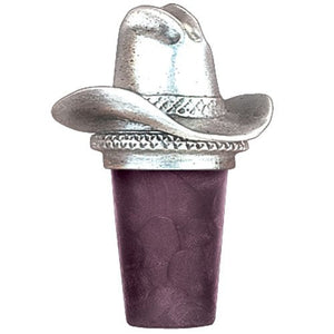 Cowboy Hat Wine Bottle Stopper - Heritage Metalworks, Inc.