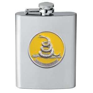 Don't Tread On Me Flask - Heritage Metalworks, Inc.