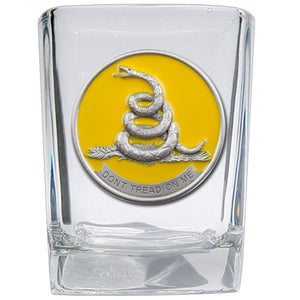 Don't Tread on Me Square Shot - Heritage Metalworks, Inc.