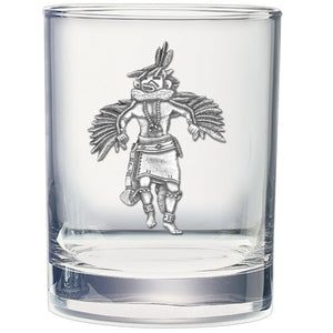 Eagle Kachina Double Old Fashioned Glass - Heritage Metalworks, Inc.