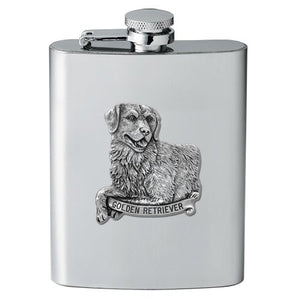 Golden Retriever Flask - Heritage Metalworks, Inc.