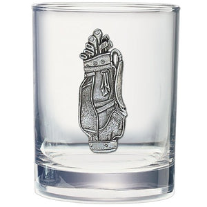 Golf Bag Double Old Fashioned Glass - Heritage Metalworks, Inc.
