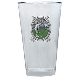 Golf Pint Glass - Heritage Metalworks, Inc.