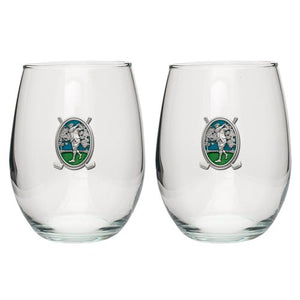 Golf Stemless Goblets (Set of 2) - Heritage Metalworks, Inc.