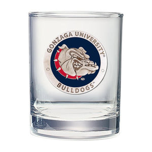 Gonzaga University Double Old Fashioned Glass - Heritage Metalworks, Inc.