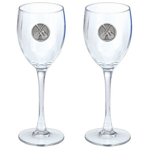 Guitars Goblets (Set of 2) - Heritage Metalworks, Inc.