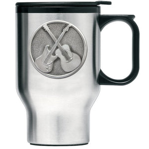 Guitars Travel Mug - Heritage Metalworks, Inc.