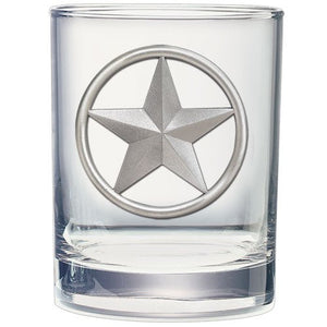 Lone Star Double Old Fashioned Glass - Heritage Metalworks, Inc.