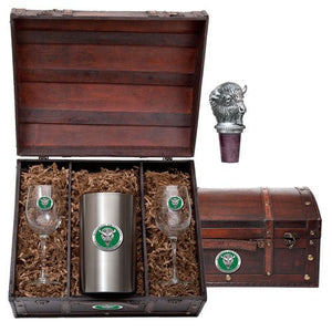 Marshall University Wine Chest Set - Heritage Metalworks, Inc.
