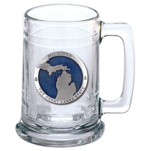 Michigan Map Stein - Heritage Metalworks, Inc.