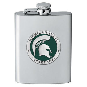 Michigan State University Flask - Heritage Metalworks, Inc.