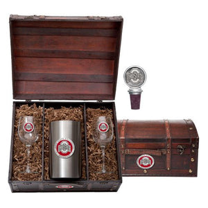 Ohio State University Wine Chest Set - Heritage Metalworks, Inc.