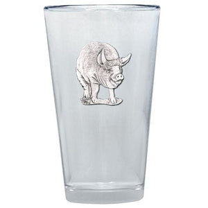 Pig Pint Glass - Heritage Metalworks, Inc.