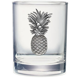 Pineapple Double Old Fashioned Glass - Heritage Metalworks, Inc.