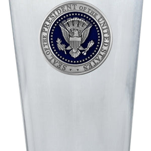 Presidential Seal Pint Glass - Heritage Metalworks, Inc.
