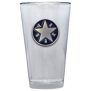 Republic of Texas Pint Glass - Heritage Metalworks, Inc.