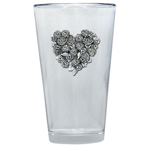 Roses Pint Glass - Heritage Metalworks, Inc.