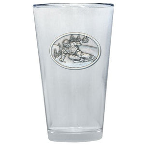 Skier Pint Glass - Heritage Metalworks, Inc.