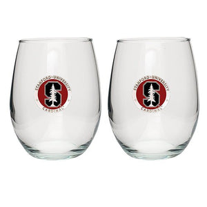 Stanford University Stemless Goblet (Set of 2) - Heritage Metalworks, Inc.