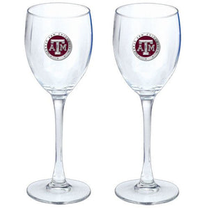 Texas A&M University Goblets (Set Of 2) - Heritage Metalworks, Inc.