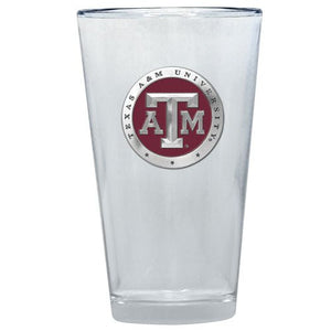 Texas A&M University Pint Glass - Heritage Metalworks, Inc.