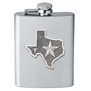Texas State Flask - Heritage Metalworks, Inc.