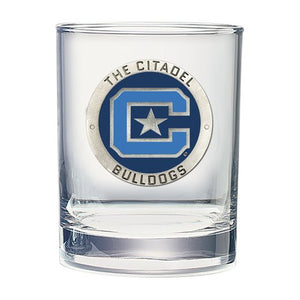 The Citadel Double Old Fashioned Glass - Heritage Metalworks, Inc.