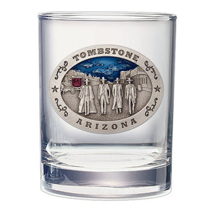 Tombstone Double Old Fashioned Glass - Heritage Metalworks, Inc.
