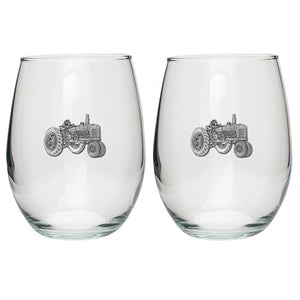 Tractor Stemless Goblet (Set of 2) - Heritage Metalworks, Inc.
