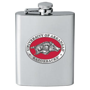 University of Arkansas Flask - Heritage Metalworks, Inc.