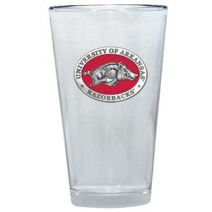 University of Arkansas Pint Glass - Heritage Metalworks, Inc.