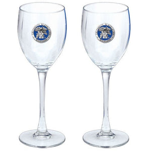 University of Kentucky Goblet (Set Of 2) - Heritage Metalworks, Inc.