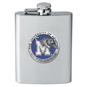 University of Memphis Flask - Heritage Metalworks, Inc.