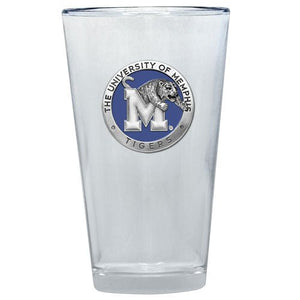 University of Memphis Pint Glass - Heritage Metalworks, Inc.