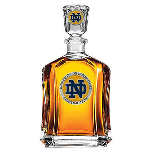 University of Notre Dame Capitol Decanter - Heritage Metalworks, Inc.