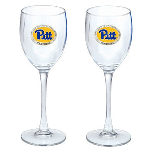 University of Pittsburgh Goblets (Set of 2) - Heritage Metalworks, Inc.