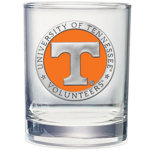 University of Tennessee Double Old Fashioned Glass - Heritage Metalworks, Inc.